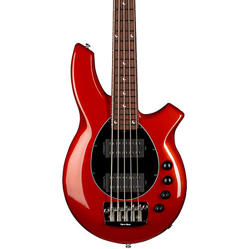 Ernie Ball Music Man Bongo 5 HH BFR Electric Bass Blood Orange