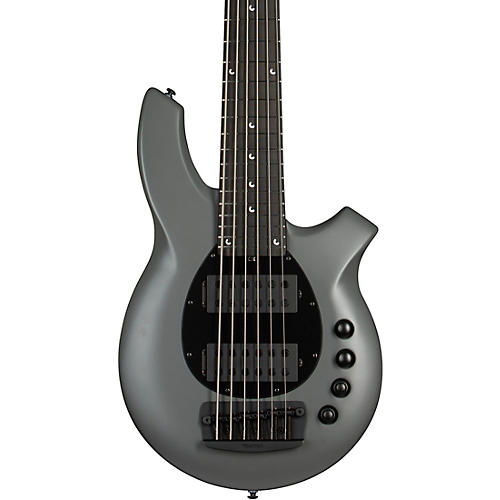 Ernie Ball Music Man Bongo 6 HH 6-String Bass Guitar Titan Gray