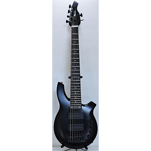 Ernie Ball Music Man Bongo 6 String Electric Bass Guitar Satin Black