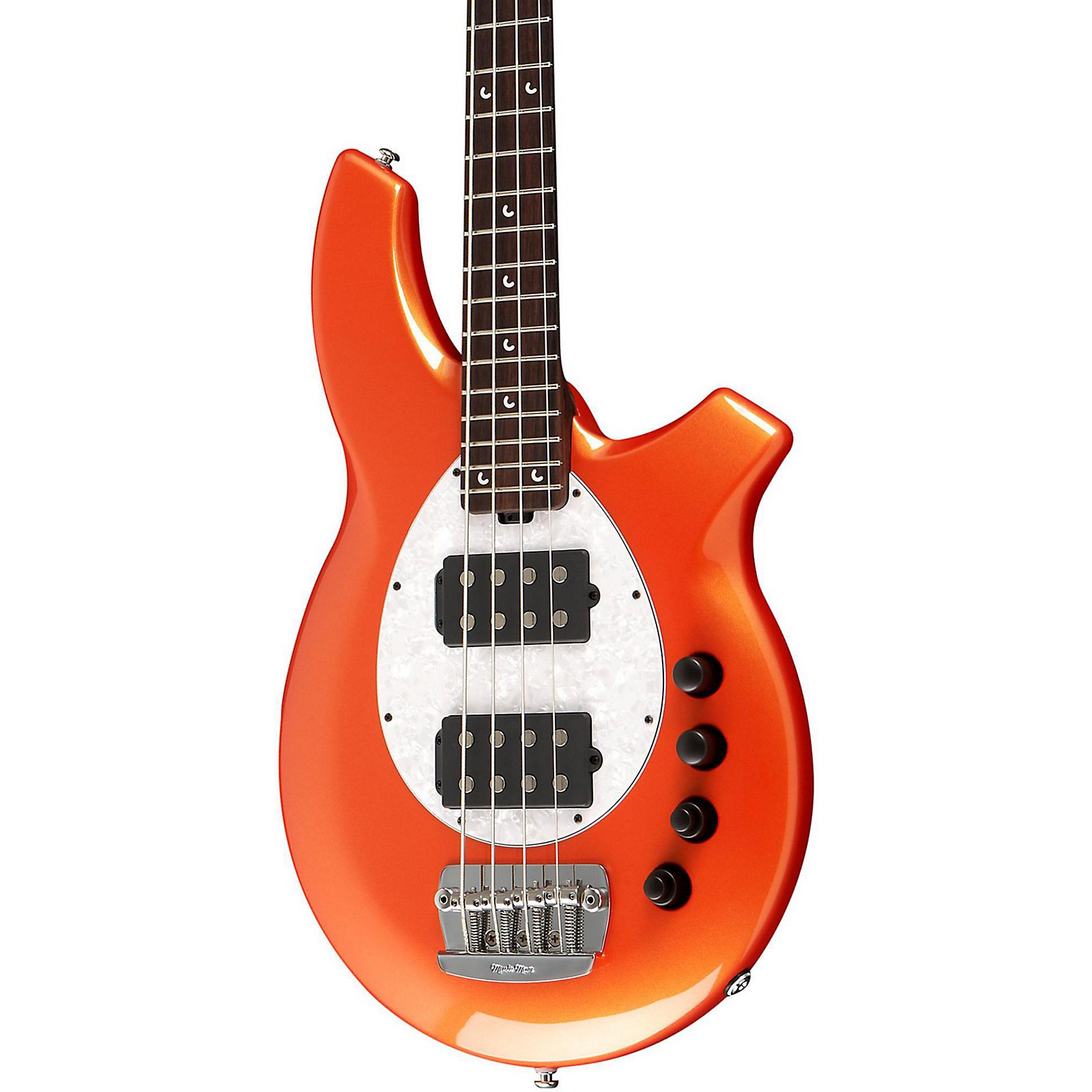 Ernie Ball Music Man Bongo HH Electric Bass Guitar with All Rosewood