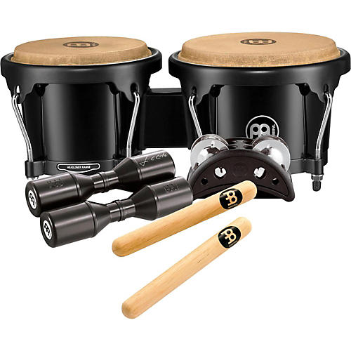 MEINL Bongo and Percussion Pack for Jam Sessions or Acoustic Sets