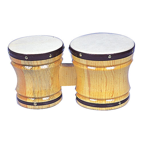 Rhythm Band Bongos Deluxe 6 1/2 in.H X7 in. and 8 in. Dia.