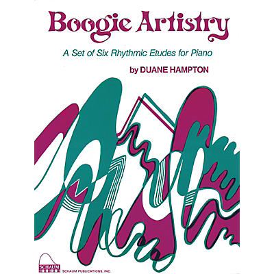 SCHAUM Boogie Artistry Educational Piano Series Softcover