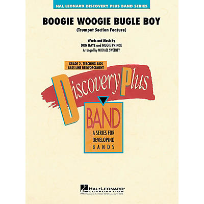 Hal Leonard Boogie Woogie Bugle Boy - Discovery Plus Concert Band Series Level 2 arranged by Michael Sweeney