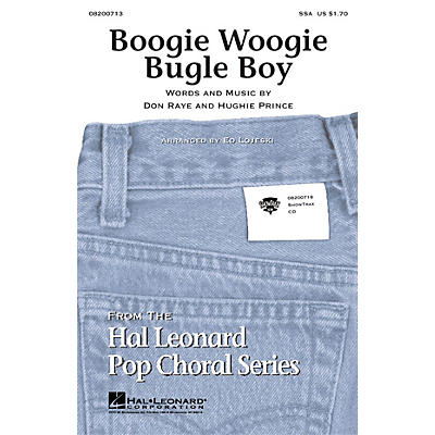 Hal Leonard Boogie Woogie Bugle Boy SSA