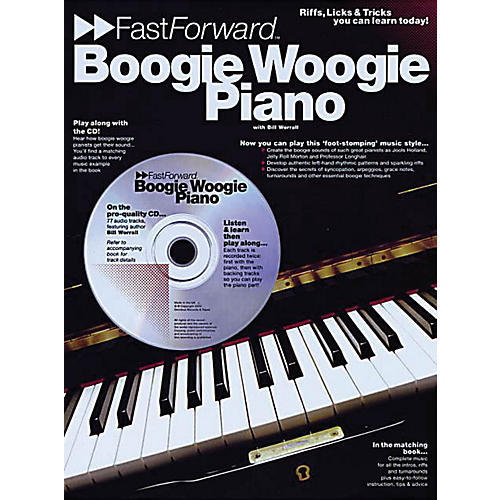 Music Sales Boogie Woogie Piano - Fast Forward Series Music Sales America Series Softcover with CD by Bill Worrall