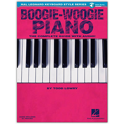 Hal Leonard Boogie-Woogie Piano  The Complete Guide Book/Online Audio from Hal Leonard Keyboard Style Series