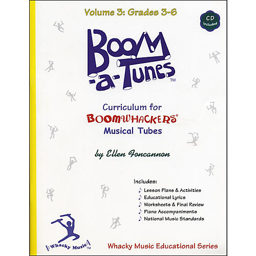 Boomwhackers Boom-A-Tunes Curriculum Volume 3 (Book/CD)