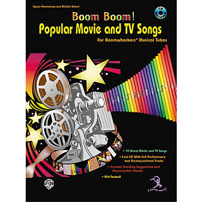 Alfred Boom Boom! Popular Movie and TV Songs for Boomwhackers Book