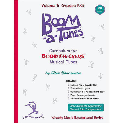 Boomwhackers Boom-a-Tunes Curriculum, Volume 1 Book