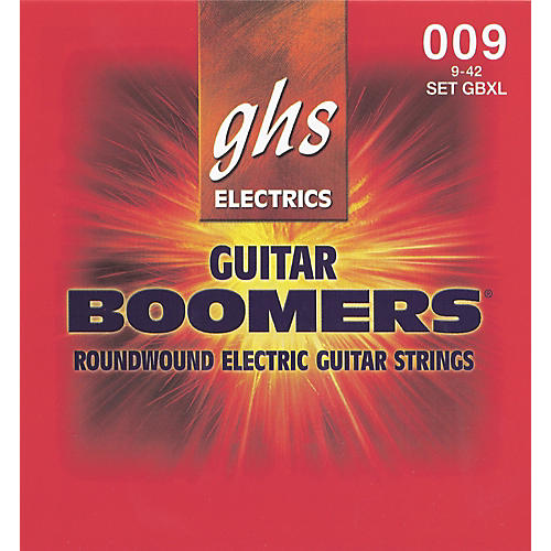 Boomers GBXL Extra Light Electric Guitar Strings 3-Pack