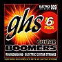 GHS Boomers GBXL Extra Light Electric Guitar Strings (9-42) 6-Pack