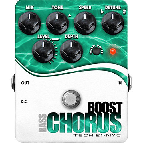 Boost Chorus Bass Effects Pedal