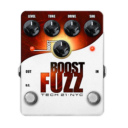 Boost Fuzz Analog Fuzz Guitar Effects Pedal