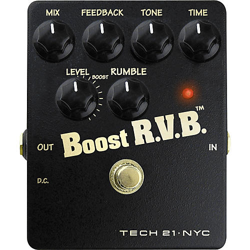Boost R.V.B. Analog Reverb Emulator Pedal