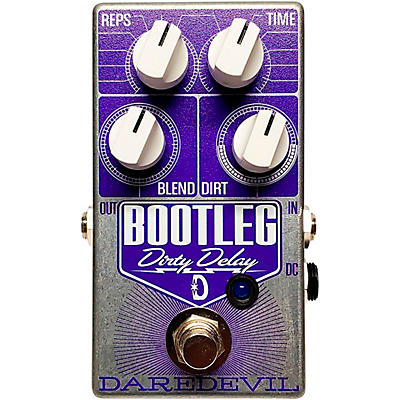 Daredevil Pedals Bootleg Dirty Delay V2 Effects Pedal