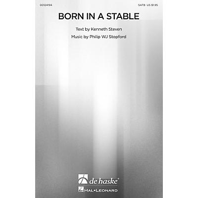 De Haske Music Born In a Stable SATB, Organ composed by Philip Stopford