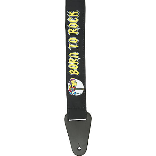 Simpsons store guitar strap