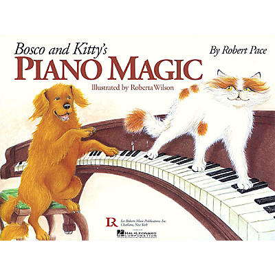 Lee Roberts Bosco and Kitty's Piano Magic Pace Piano Education Series Softcover with CD Written by Robert Pace