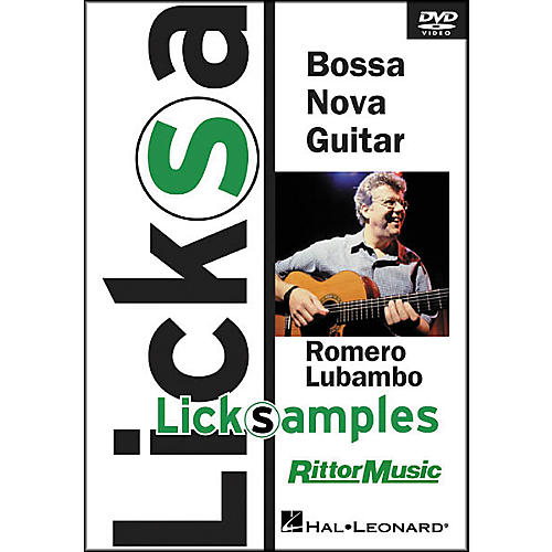 Hal Leonard Bossa Nova Guitar Licksamples (DVD)
