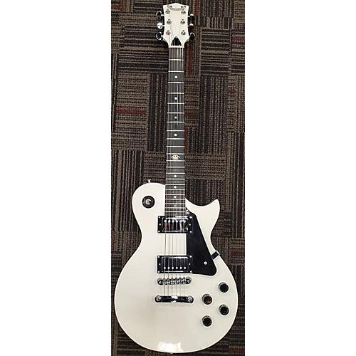 HardLuck Kings Bossman Solid Body Electric Guitar Alpine White