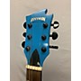 Used HardLuck Kings Bossman Solid Body Electric Guitar Blue