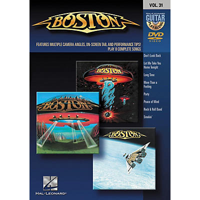 Hal Leonard Boston - Guitar Play-Along DVD Volume 31