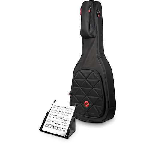 Road Runner Boulevard II Classical Guitar Gig Bag w/ PROP-IT Portable Music Stand