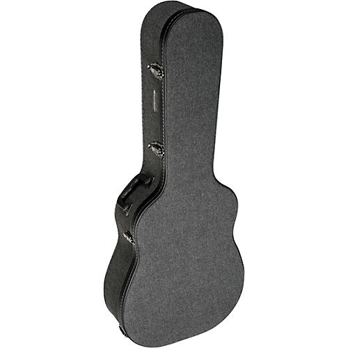 Road Runner Boulevard Series Black Tweed Acoustic Dreadnought Wood Case Condition 1 - Mint Black Tweed