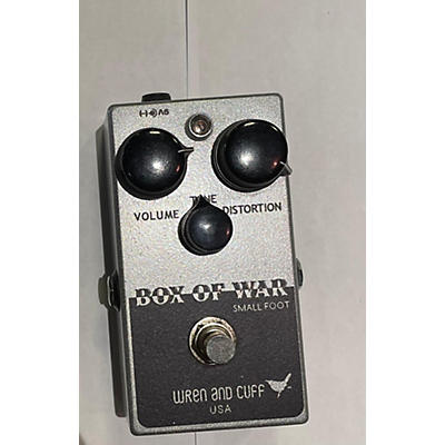 Wren And Cuff Box Of War Small Foot Effect Pedal