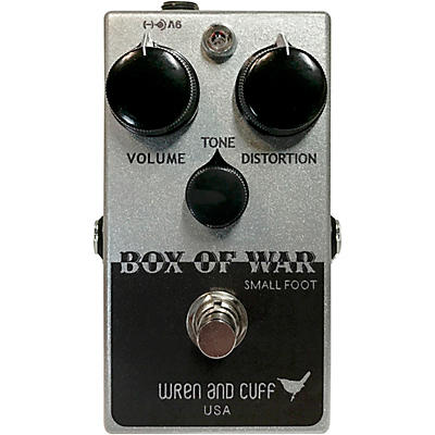 Wren And Cuff Box of War Small Foot Fuzz Effects Pedal