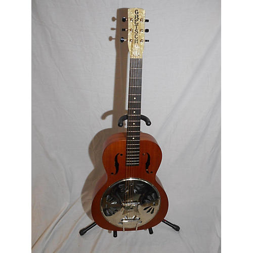 Gretsch Guitars Boxcar Round Neck Resonator Guitar Natural
