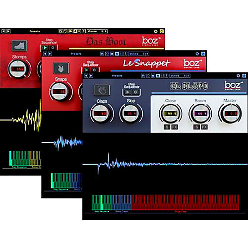 BOZ DIGITAL LABS Boz Clap Snap Stomp Bundle Instrument Plug-in