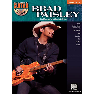 Hal Leonard Brad Paisley - Guitar Play-Along Volume 117 Book/CD