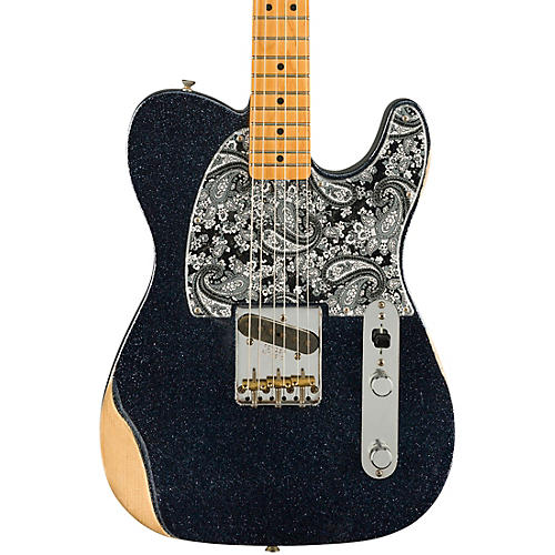 Fender Brad Paisley Esquire Electric Guitar Condition 2 - Blemished Black Sparkle 197881110871