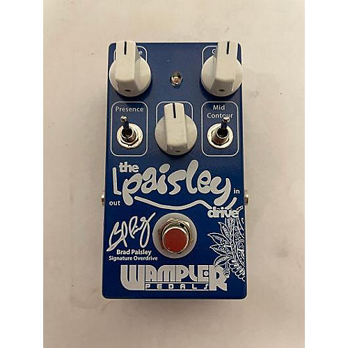 Wampler Brad Paisley Signature Overdrive Effect Pedal