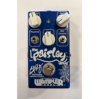 Wampler Brad Paisley Signature Overdrive Effect Pedal