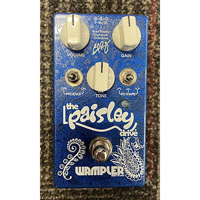 Wampler Brad Paisley Signature Overdrive Effect Pedal