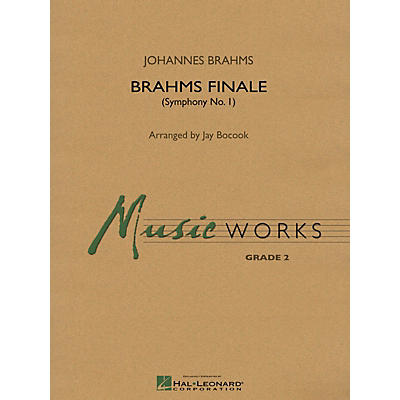 Hal Leonard Brahms Finale (From Symphony No. 1) Concert Band Level 3 Arranged by Jay Bocook