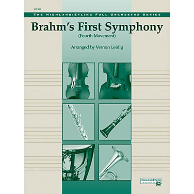 Alfred Brahms's 1st Symphony, 4th Movement - Concert Orchestra Grade 3 Set