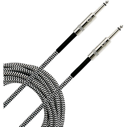 D'Addario Braided Instrument Cable 10 ft. Gray
