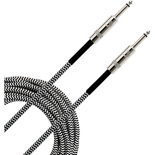 D'Addario Braided Instrument Cable 20 ft. Gray