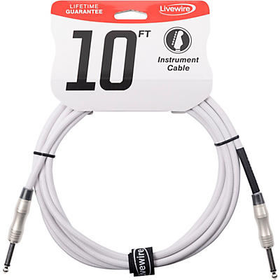Livewire Braided Instrument Cable With Ergonomic Connectors