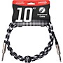 Open-Box Livewire Braided Instrument Cable With Ergonomic Connectors Condition 1 - Mint 10 ft. Rockhound