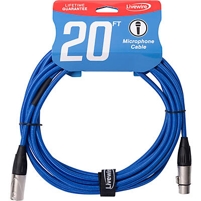Livewire Braided XLR Microphone Cable