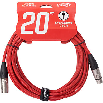 Livewire Braided XLR Microphone Cable
