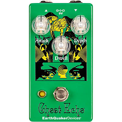 EarthQuaker Devices Brain Dead Ghost Echo Vintage Voiced Reverb Effects Pedal