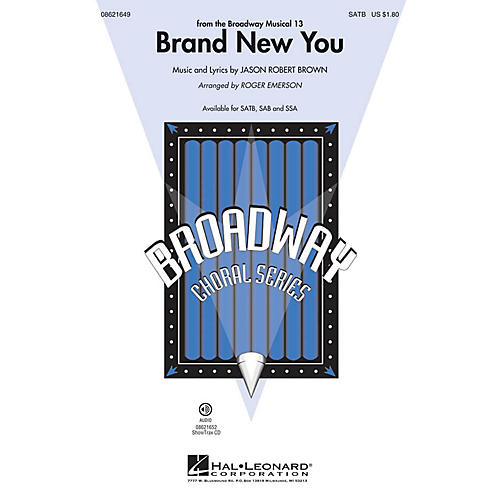 Hal Leonard Brand New You (from 13) SATB arranged by Roger Emerson