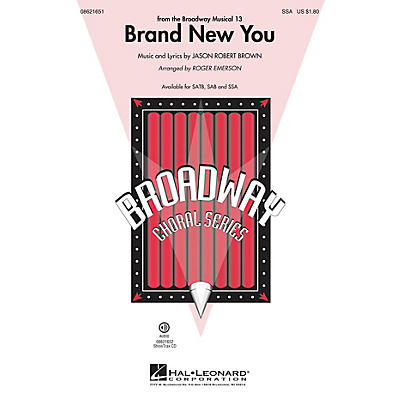 Hal Leonard Brand New You (from 13) SSA arranged by Roger Emerson