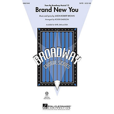 Hal Leonard Brand New You (from 13) ShowTrax CD Arranged by Roger Emerson